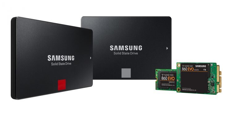 Samsung evoluciona la familia de unidades SATA de estado sólido (SSD) con los modelos 860 PRO y 860 EVO con arquitectura V-NAND