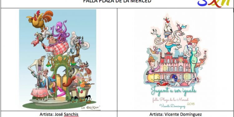 Las Seu-Xerea-Mercat presentó sus bocetos