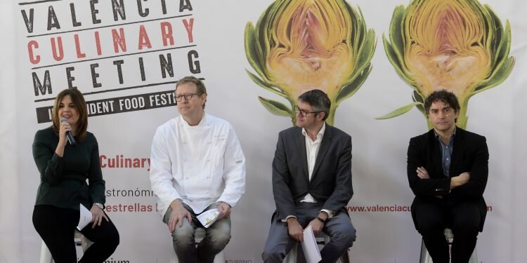 la II edición del Valencia Culinary Meeting trae a la ciudad a chefs internacionales que ofrecerán menús ‘a cuatro manos’ con cocineros valencianos