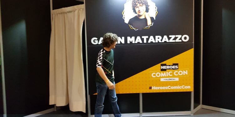 Heroes Comic Con València ha recibido a Gaten Matarazzo, el actor que encarna a Dustin en ‘Stranger Things’