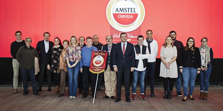 La Falla Avenida Reino de Valencia – San Valero gana el ‘Premi Amstel Unes Falles de Categoria’
