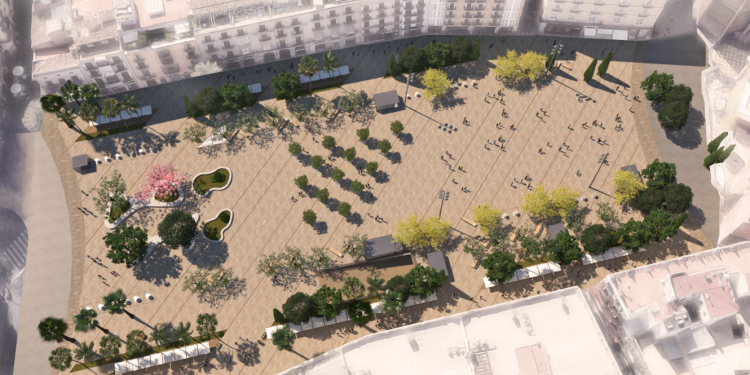 El Ayuntamiento recupera la plaza de la Reina para la ciudadanía como espacio peatonal de convivencia