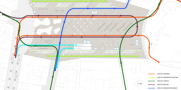El Ayuntamiento recupera la plaza de la Reina para la ciudadanía como espacio peatonal de convivencia