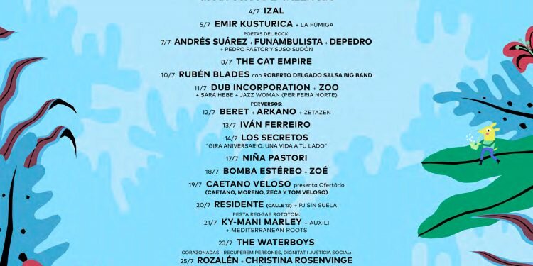 Concerts de vivers 2018 València