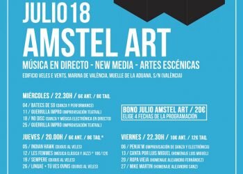 Arranca la programación estival del Amstel art este fin de semana con danza y conciertos