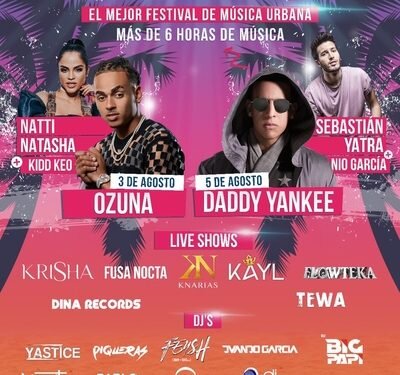 Gandía se prepara para recibir el mayor festival de música urbana: Latin Fest