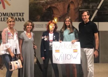 Rotary Club Valencia da la bienvenida a nuestra inbound Willow Chester