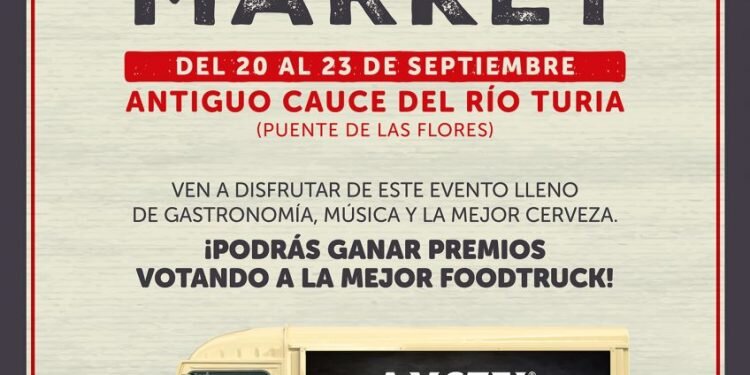 Vuelve el AMSTEL VALENCIA MARKET para reconocer al mejor Food Truck valenciano
