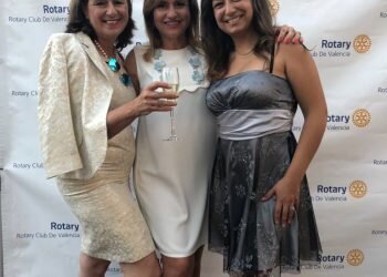 Ceremonia de cambio de collares Rotary club Valencia 2018