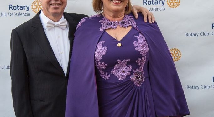 Ceremonia de cambio de collares Rotary club Valencia 2018