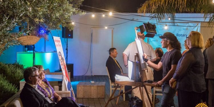 Ceremonia de cambio de collares Rotary club Valencia 2018