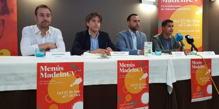 Jornadas Gastronómicas Menús MadeinCV