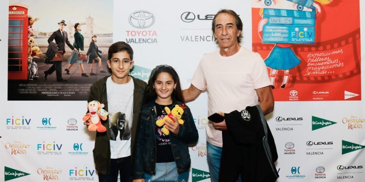 Disney triunfa en València con el preestreno nacional de «Christopher Robin»