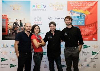 Disney triunfa en València con el preestreno nacional de «Christopher Robin»