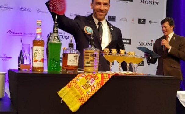 El castellonense Toni Cortés, Campeón del Mundo de coctelería