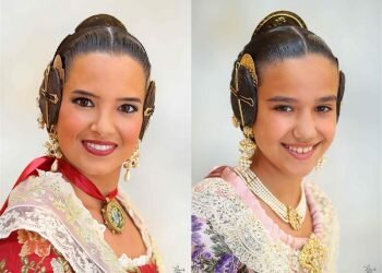 Marina Civera y Sara Larrazábal, falleras mayores 2019