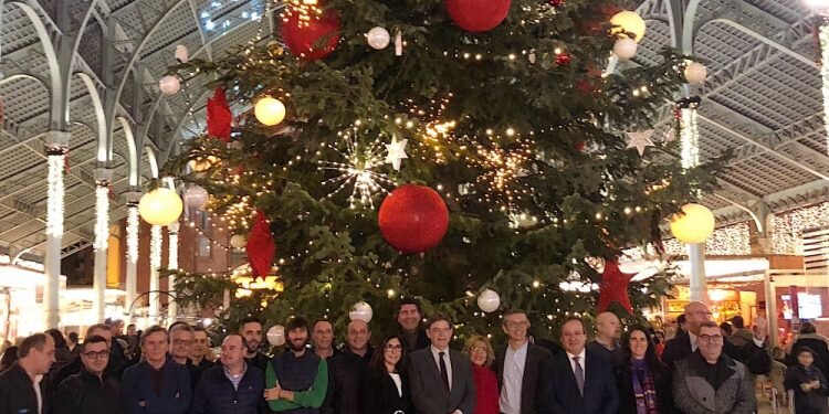 El Mercat Colón enciende su Navidad