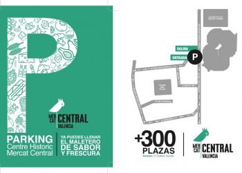 Los clientes del Mercado Central podrán utilizar el parking de Ciudad de Brujas a partir del viernes
