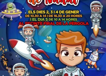 Castelló centra la Fira de Ocio Infantil y Juvenil en la llegada a la luna y las nuevas tecnologías 2 al 5 de enero en la Pérgola