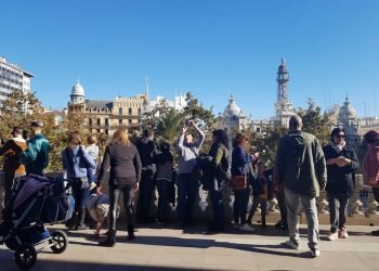 Más de 155.000 personas han visitado el balcón municipal durante 2018