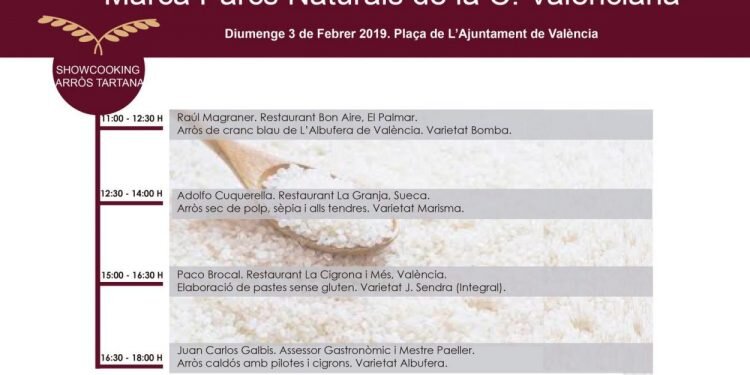 Showcookings en VII Mostra de Productes de Marca Parcs Naturals C.V.