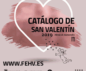 La FEHV presenta el “catálogo de SAN VALENTÍN” con más de 45 menús tematizados de los restaurantes valencianos