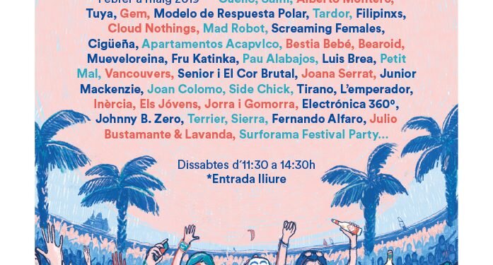 La pérgola musical de La Marina de València bate records con más de dos mil asistentes en el pasado concierto