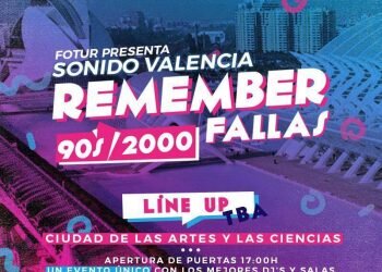 La Ciudad de las Artes y las Ciencias acogerá estas fallas la mejor música y los mejores djs de los 90 y del 2000