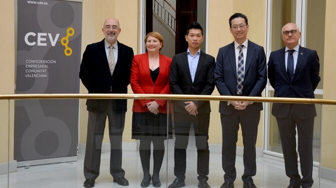 Propeller Valencia se reúne con el presidente de la asociación de empresarios de Fujian