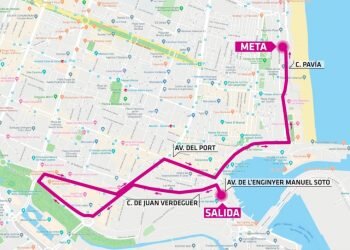 Carrera de la Mujer domingo 7 de abril en Valencia