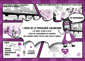 Más de 20 actividades y talleres gratuitos integran la I Feria de la Psicología valenciana