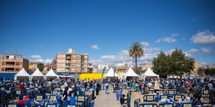Sólo 20 equipos pasan a la final de la 3ª liga de paellas DACSA