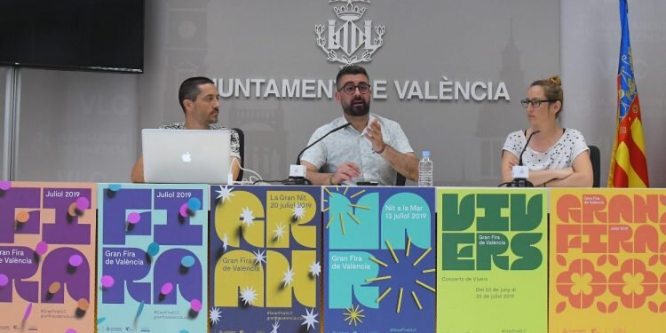 El Ayuntamiento presenta la cartelería de la GRAN FERIA 2019, caracterizada por su colorido y una tipografía inspirada en principios de siglo