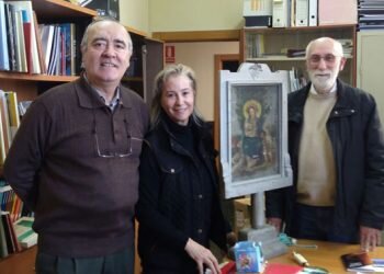 La Universitat de València entrega a Potries la obra restaurada de la Divina Pastora