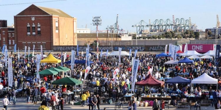 La falla Dr. J.J. Domine-Port organiza el XXXI concurso mundial de paellas