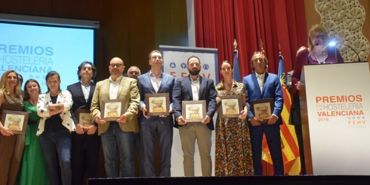 La FEHV entrega los premios de la hostelería valenciana 2019