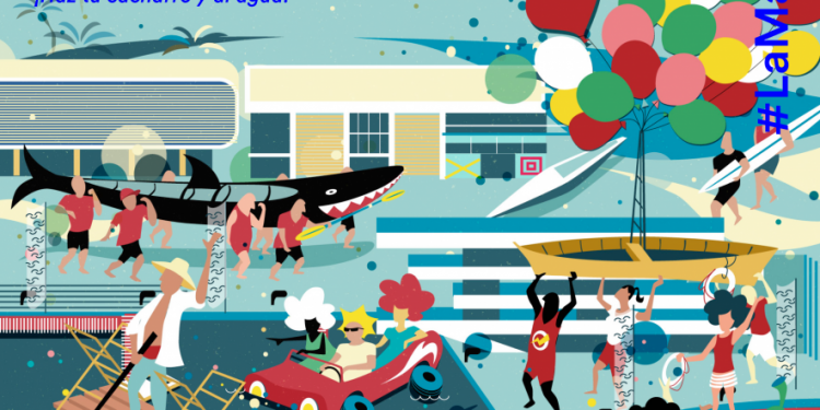 Más de 400 personas a bordo de 50 “barcos locos” participarán en la regata más divertida de La Marina de València