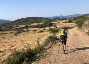 Primer peregrino internacional que realiza el camino del Santo Grial andando