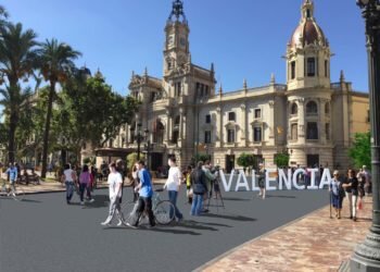 La plaça de L’Ajuntament será definitivamente peatonal a partir del 20 de marzo de 2020