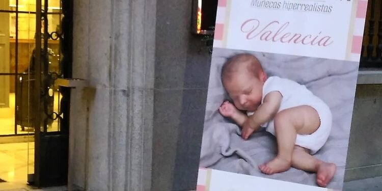 Próxima exposición de muñecas hiperrealistas o reborn en la ciudad de Valencia