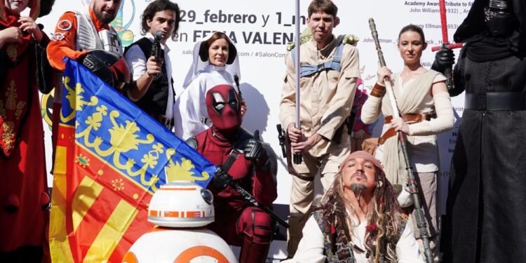 El universo del cómic, cine y entretenimiento invade este fin de semana Feria Valencia