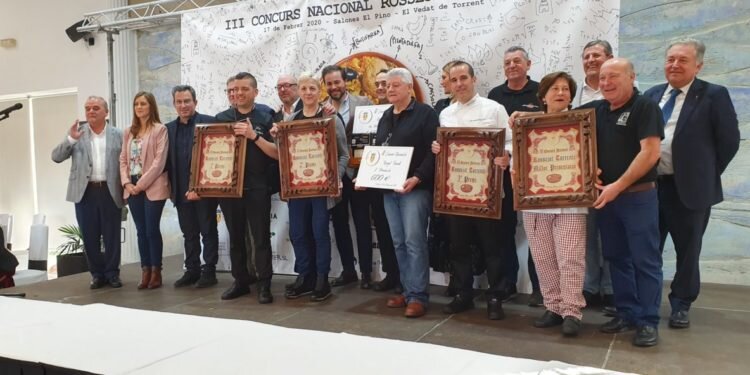 El Restaurante ‘La Bodega’ de Torrent, gana el III Concurso Nacional de Rossejat Torrentí