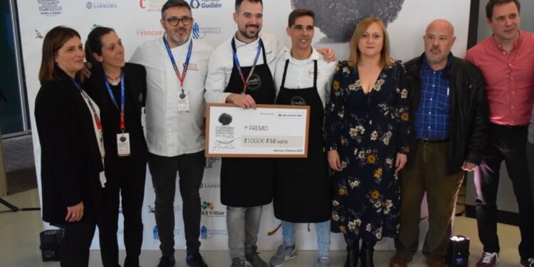 Sepia, Huevo, ibéricos y trufa componen el plato ganador del III Concurso Gastronómico Valenciano de la Trufa de Andilla