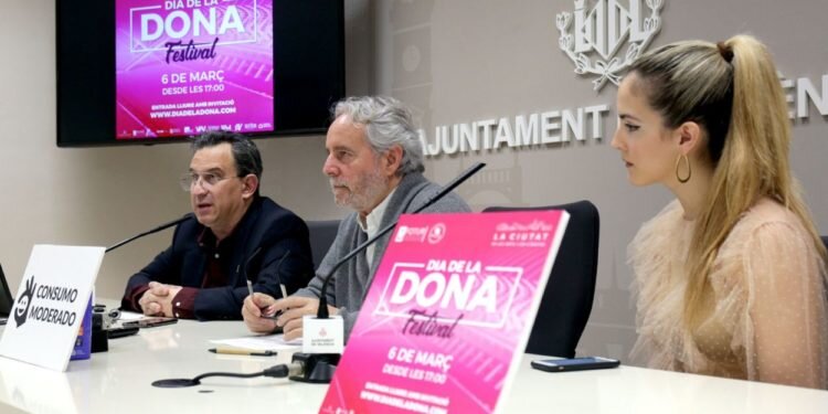 EL Ayuntamiento presenta la tercera edición del dona festival que se celebrará con motivo del día Internacional de la Mujer