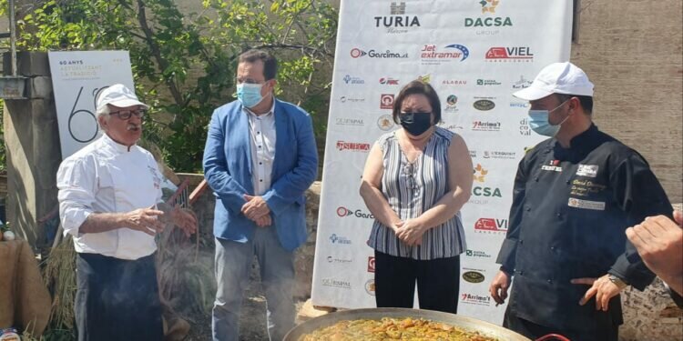El Concurso Internacional de Paella Valenciana de Sueca celebra un showcooking en streaming a todo el mundo