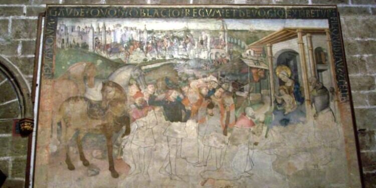 La imagen más antigua de los reyes magos en Valencia