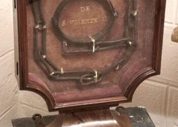 La Catedral exhibe para su veneración la cadena y la argolla del martirio de San Vicente en el siglo IV