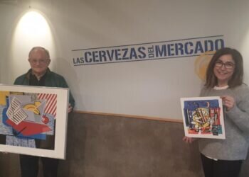 Las Cervezas del Mercado by BWK acogen constelaciones, grafitis, interpretaciones, retratos, polípticos y trípticos del artista valenciano Enric M. Catalá