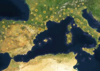 Un visor cartográfico interactivo permite viajar por 17.000 construcciones medievales europeas