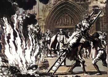 Elionor Esparza de Alcañiz, condenada a la hoguera por la Inquisición